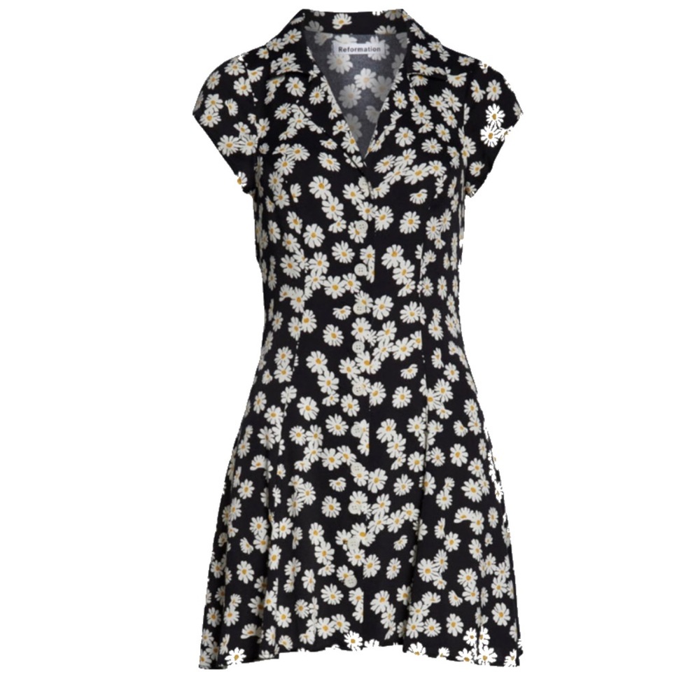 Reformation Fit and Flare Mini Dress